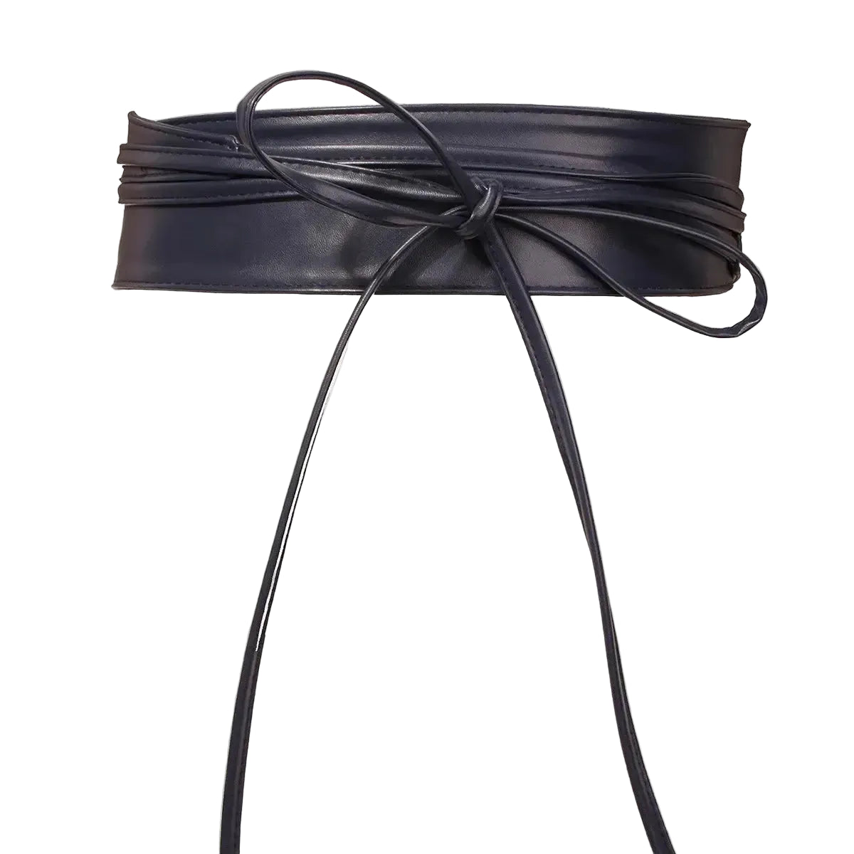 Ceinture Boho en Faux cuir pour femme style obi